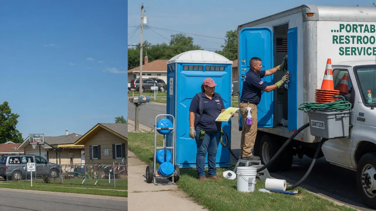 Portable Toilet Rental in Claire City, SD near me